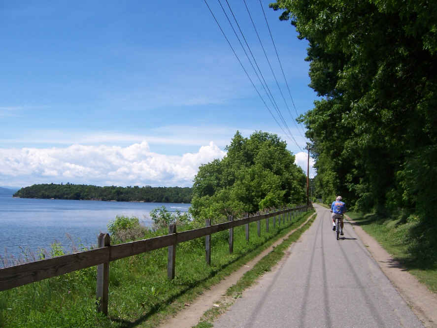 lake champlain bike trail